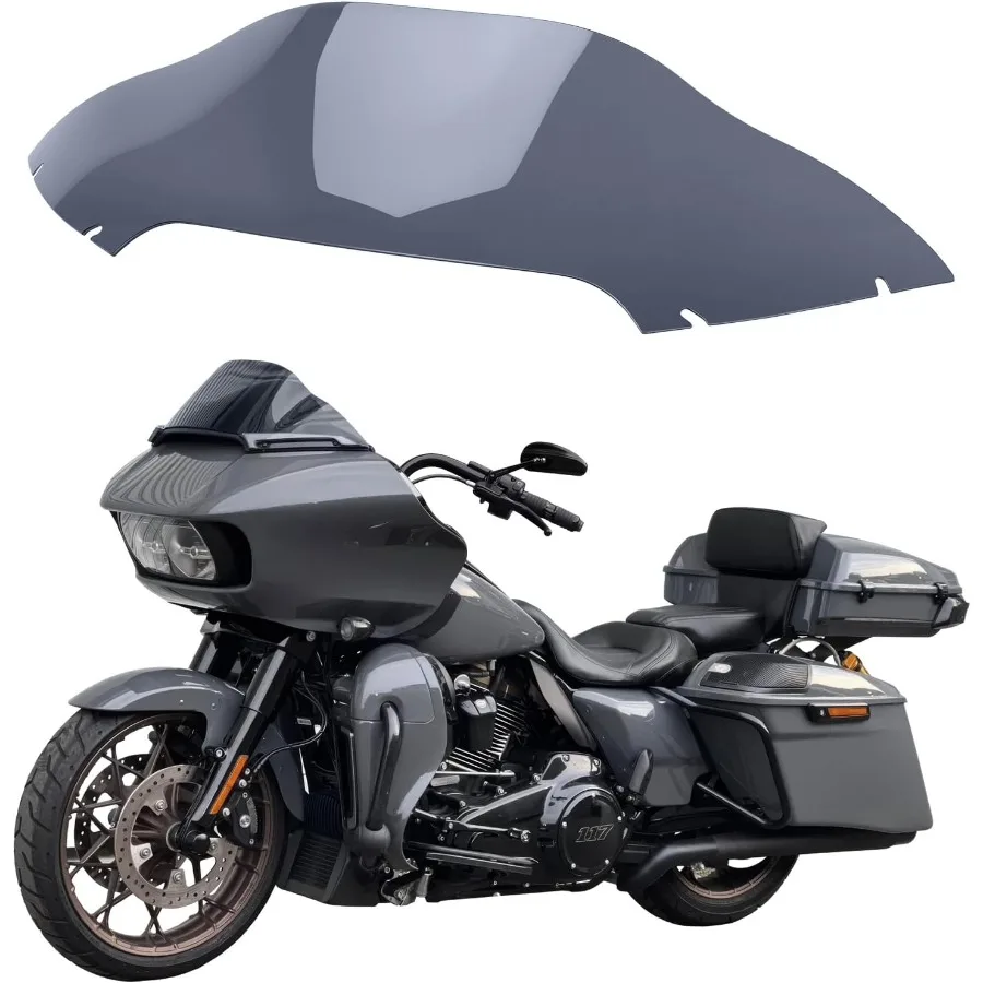 Motorcycle Windshield for Harley Touring Road Glide FLTR 20152022 Smoke Enhanced Aerodynamic Design for Improved Rider Comfort
Motorcycle Windshield for Harley Touring Road Glide FLTR 20152022 Smoke Enhanced Aerodynamic Design for Improved Rider Comfort