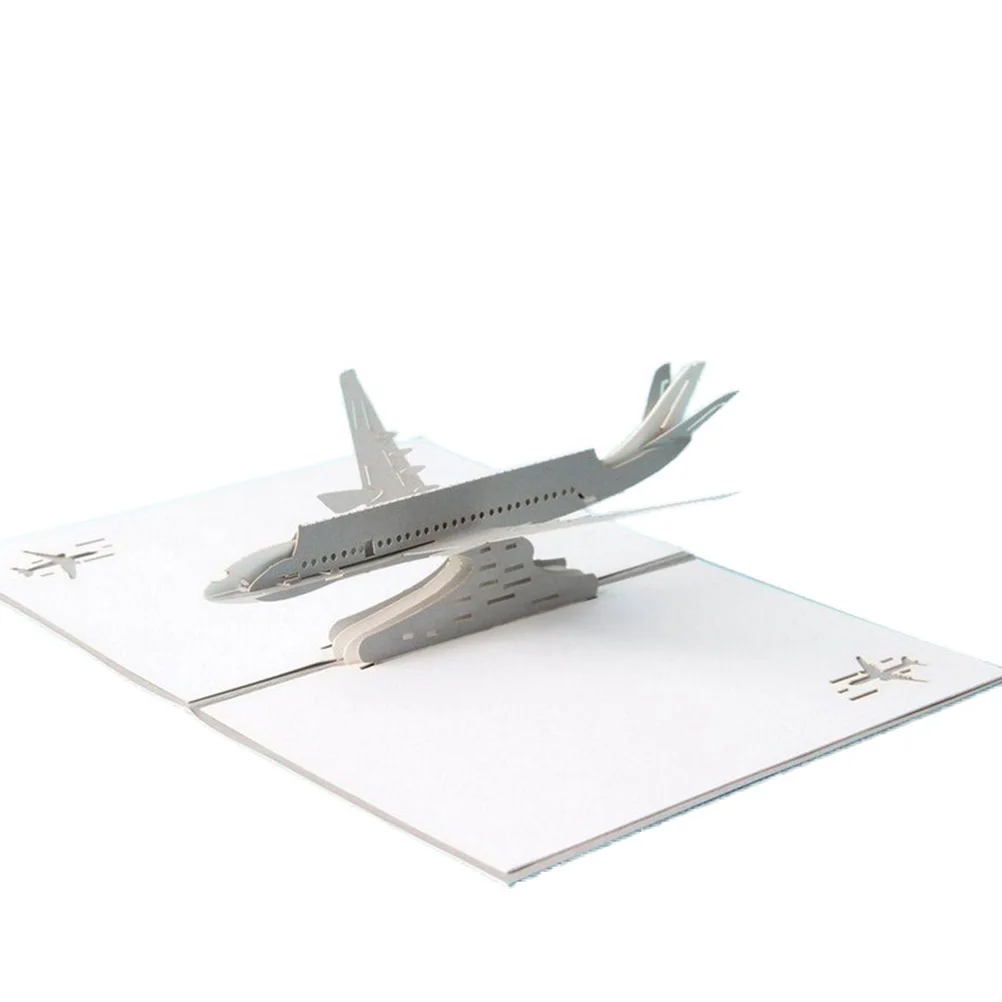 3D Greeting Cards Newborn Airplane Kids Birthday Three Dimensional Pop Up Card Delicate Design Exquisite Craft Perfect Gift
3D Greeting Cards Newborn Airplane Kids Birthday Three Dimensional Pop Up Card Delicate Design Exquisite Craft Perfect Gift