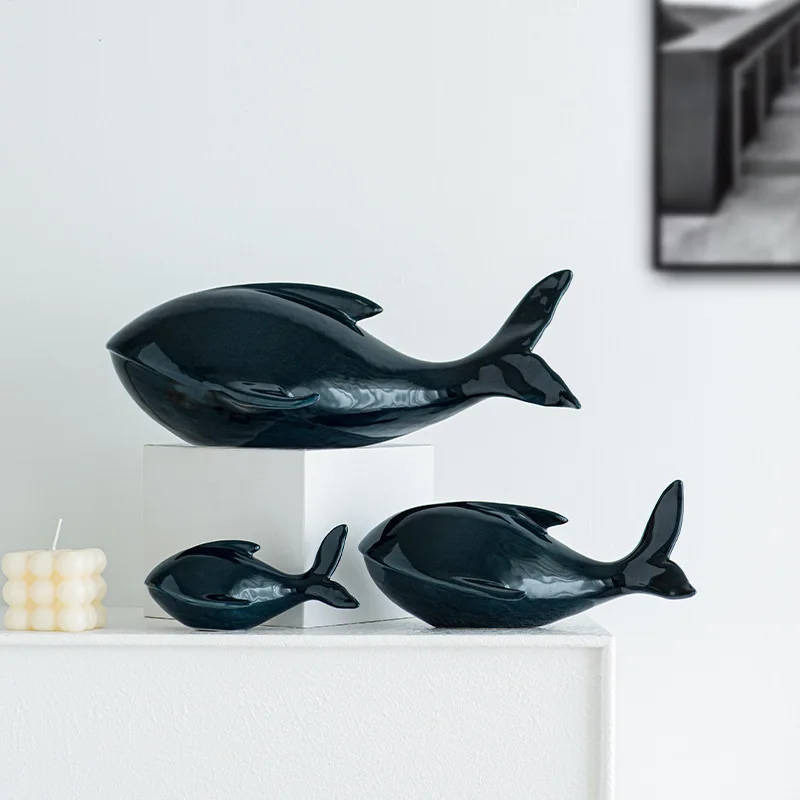 Marine Animal Blue Whale Statue, Ceramic Sculpture, Home Decoration, Room Desktop Bookshelf Decoration Accessories
Marine Animal Blue Whale Statue, Ceramic Sculpture, Home Decoration, Room Desktop Bookshelf Decoration Accessories