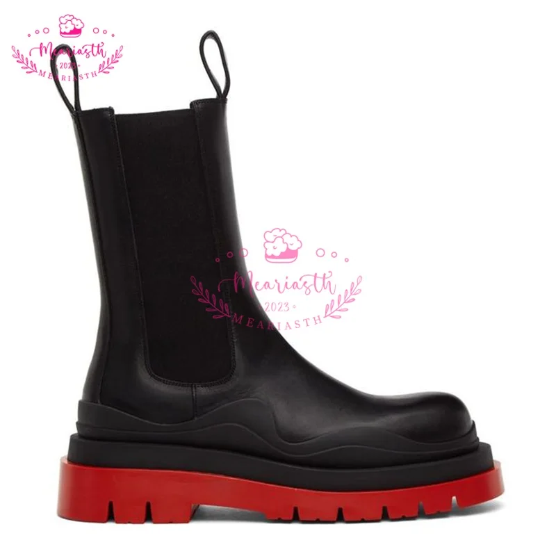 Winter Luxury Brand cowboy boots Punk Streetwear Women Shoes Green red Thick Sole Platform Chunky flat Heels Chelsea Ankle Boots
Winter Luxury Brand cowboy boots Punk Streetwear Women Shoes Green red Thick Sole Platform Chunky flat Heels Chelsea Ankle Boots