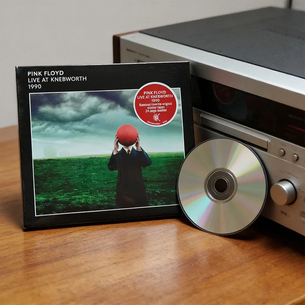 CD "Live At Knebworth 1990" Is A Live Album By Pink Floyd, Documenting The Band's Legendary Charity Performance on June 30, 1990
CD "Live At Knebworth 1990" Is A Live Album By Pink Floyd, Documenting The Band's Legendary Charity Performance on June 30, 1990