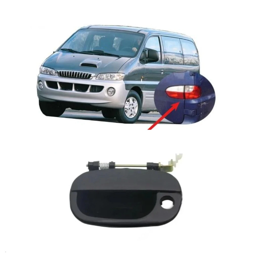 1 Piece Black Front Door Handle for Hyundai H1 Starex 1998-2007 Outside Handle with Lock Hole 82660-4A300 82650-4A300
1 Piece Black Front Door Handle for Hyundai H1 Starex 1998-2007 Outside Handle with Lock Hole 82660-4A300 82650-4A300