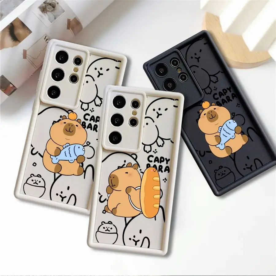 Чехол для телефона Samsung Galaxy S25 Edge S25 Ultra S23 FE S24Ultra S22 S24 Plus S21 S20FE Soft Shell Cute Capybara
Чехол для телефона Samsung Galaxy S25 Edge S25 Ultra S23 FE S24Ultra S22 S24 Plus S21 S20FE Soft Shell Cute Capybara