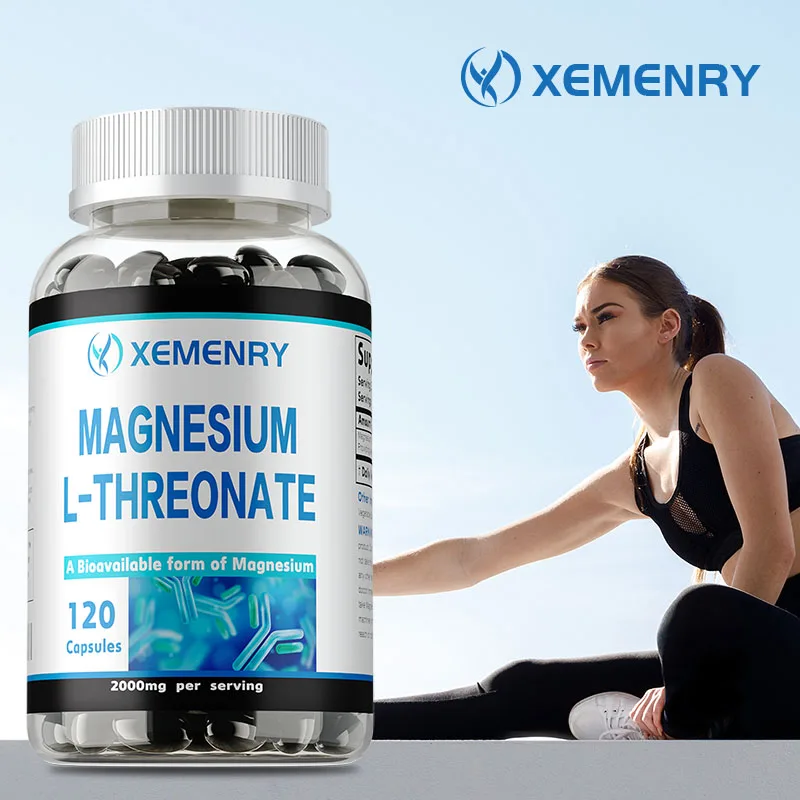 Magnesium L-Threonate Capsules - for Sleep and Cognitive Function Support, Promote Sleep Quality
Magnesium L-Threonate Capsules - for Sleep and Cognitive Function Support, Promote Sleep Quality