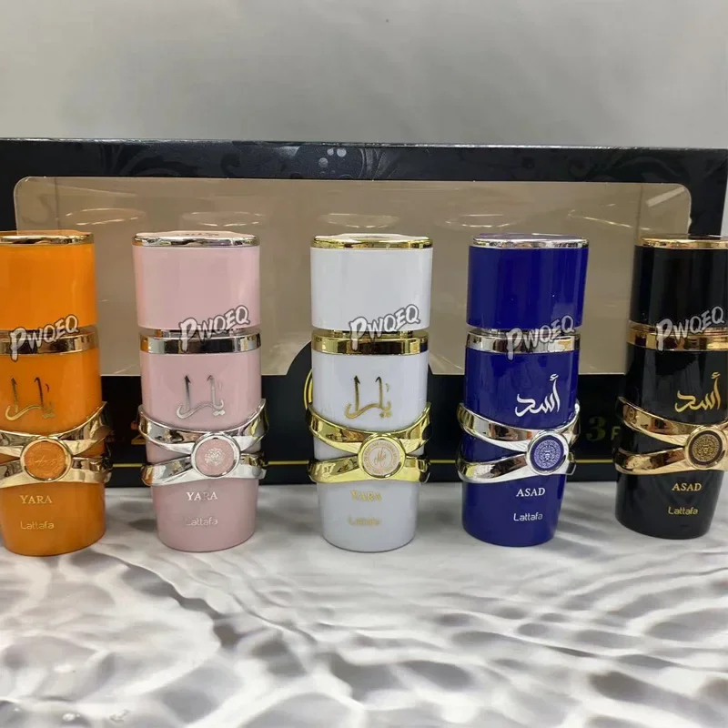5PCS 30ML Arab Perfumes Set Portable 30ML*5 Lasting Fragrance Pheromone Eau De Parfum For Men Women Body Spray árabes Parfume
5PCS 30ML Arab Perfumes Set Portable 30ML*5 Lasting Fragrance Pheromone Eau De Parfum For Men Women Body Spray árabes Parfume