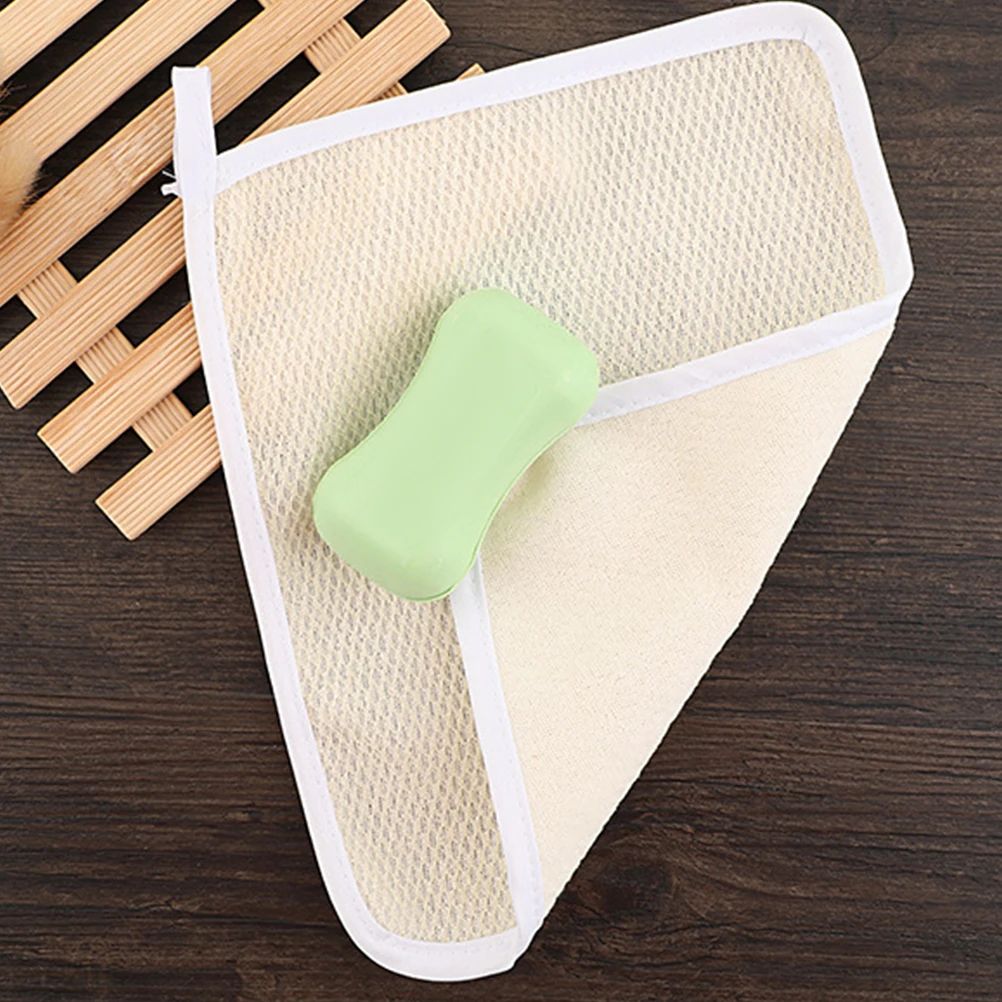6pcs Exfoliating Wash Square Bath Towel Quick Dry Nylon Scrub Face Cloth Short Loop Home Use Beige Non Absorbent Smell Resistant
6pcs Exfoliating Wash Square Bath Towel Quick Dry Nylon Scrub Face Cloth Short Loop Home Use Beige Non Absorbent Smell Resistant