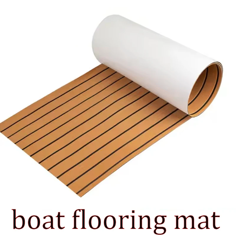 4 sizes EVA Foam Boat Pad Non-Slip Self-Adhesive Faux Teak Decking Sheet Mat Anti-Slip Flooring Pad for Yacht Boat Deck Pad
4 sizes EVA Foam Boat Pad Non-Slip Self-Adhesive Faux Teak Decking Sheet Mat Anti-Slip Flooring Pad for Yacht Boat Deck Pad