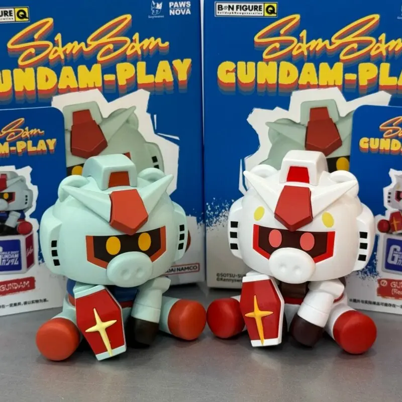 Bandai Gundam Samsam Gundam-Play Series Trendy Blind Box Toys Pig Nose Collectible Figure Desktop Ornament Anime Peripheral Toys
Bandai Gundam Samsam Gundam-Play Series Trendy Blind Box Toys Pig Nose Collectible Figure Desktop Ornament Anime Peripheral Toys
