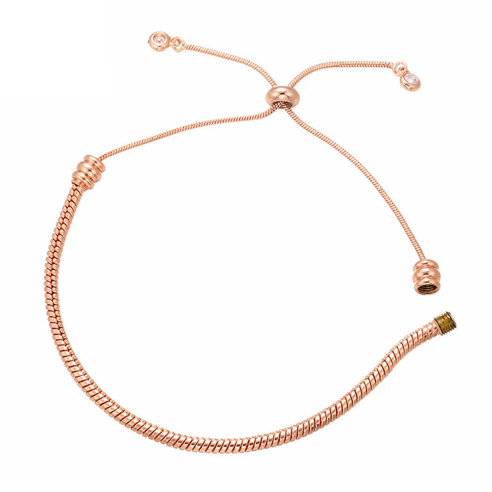 3Pcs Basic Chain Semi-Finished Adjustable Bracelet DIY Jewelry Accessories Hand Chain Beads Fashion Gift for Women
3Pcs Basic Chain Semi-Finished Adjustable Bracelet DIY Jewelry Accessories Hand Chain Beads Fashion Gift for Women