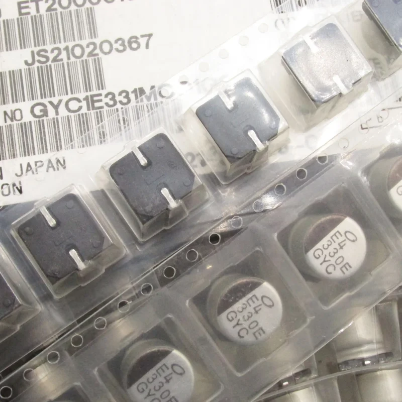 10-100pcs GYC1E331MCQ1GS 25V330UF 135 ℃ 10X10 high temperature surface mount aluminum electrolytic capacitor 330E
10-100pcs GYC1E331MCQ1GS 25V330UF 135 ℃ 10X10 high temperature surface mount aluminum electrolytic capacitor 330E