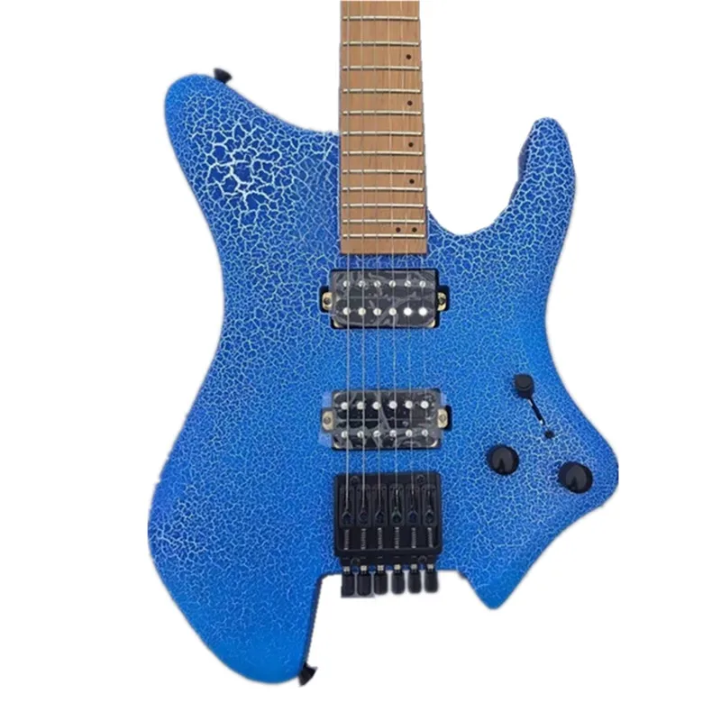 6 Strings Headless Electric Guitar,Mahogany body Roasted Maple neck and Fretboard Fixed Bridge BJ881
6 Strings Headless Electric Guitar,Mahogany body Roasted Maple neck and Fretboard Fixed Bridge BJ881