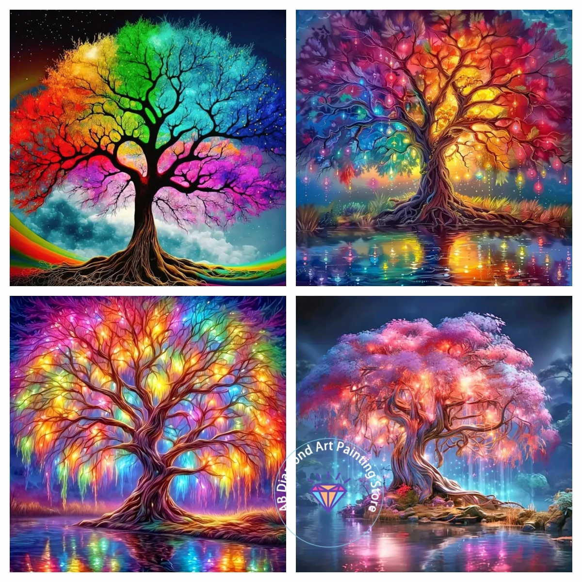 AB Diamond Painting Kits Tree New Collection Scener DIY Diamond Embroidery Cross Stitch Handmade Art Gift Crafts Home Decor Gift
AB Diamond Painting Kits Tree New Collection Scener DIY Diamond Embroidery Cross Stitch Handmade Art Gift Crafts Home Decor Gift