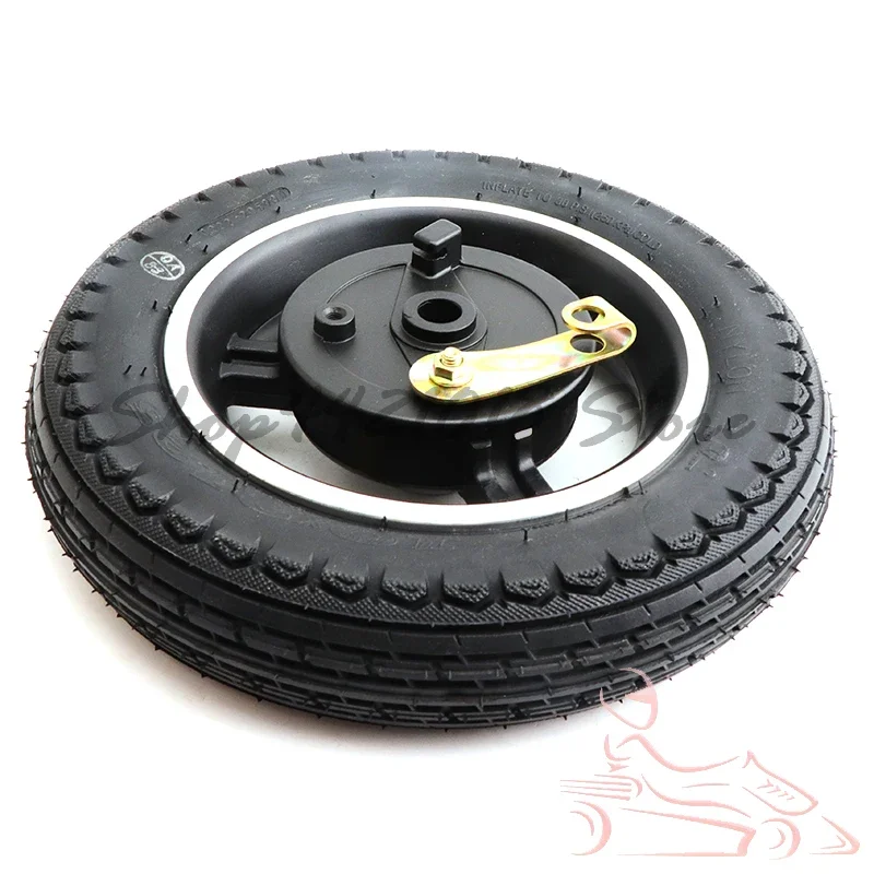 10 Inch 10x2.125 Drum Brake Wheel For Electric Kickscooter Pneumatic Wheel With Drum Brake For Electric High-way Scooter
10 Inch 10x2.125 Drum Brake Wheel For Electric Kickscooter Pneumatic Wheel With Drum Brake For Electric High-way Scooter