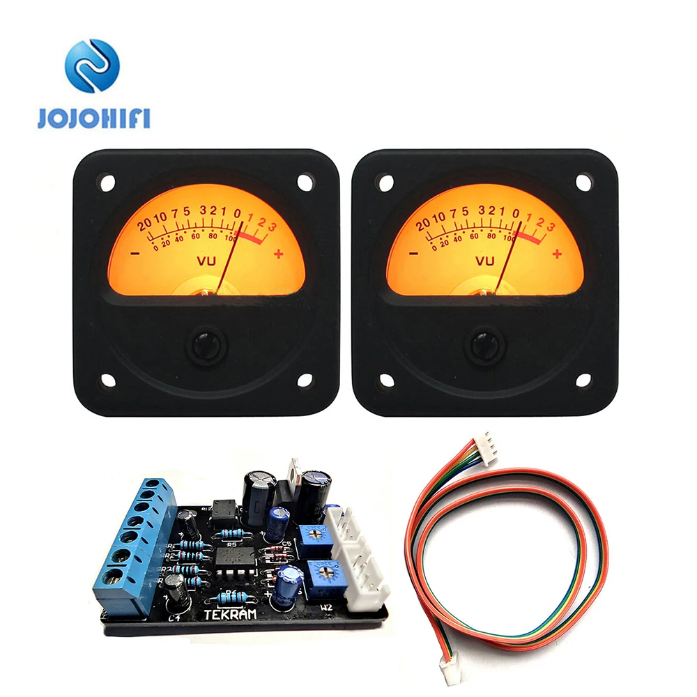 2pcs TR-45 VU Meter + 1pcs Driver Board Head DB meter Sound Card level Meter Pressure meter amplifier audio meter with backlight
2pcs TR-45 VU Meter + 1pcs Driver Board Head DB meter Sound Card level Meter Pressure meter amplifier audio meter with backlight