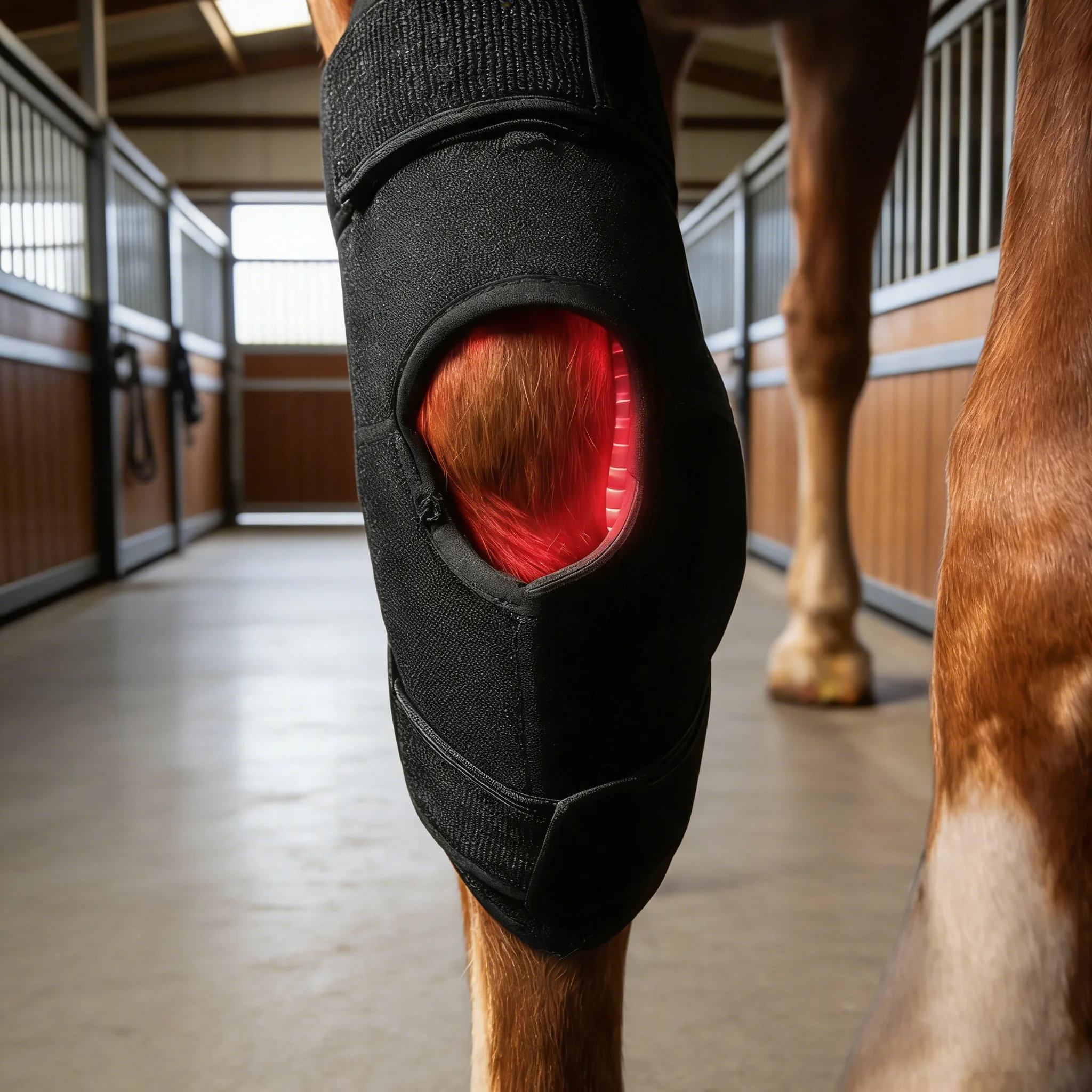 2026 Equine Red Light Therapy Hock Wrap for Horses Infrared Therapy Brace for Horse Joint Pain Relief
2026 Equine Red Light Therapy Hock Wrap for Horses Infrared Therapy Brace for Horse Joint Pain Relief