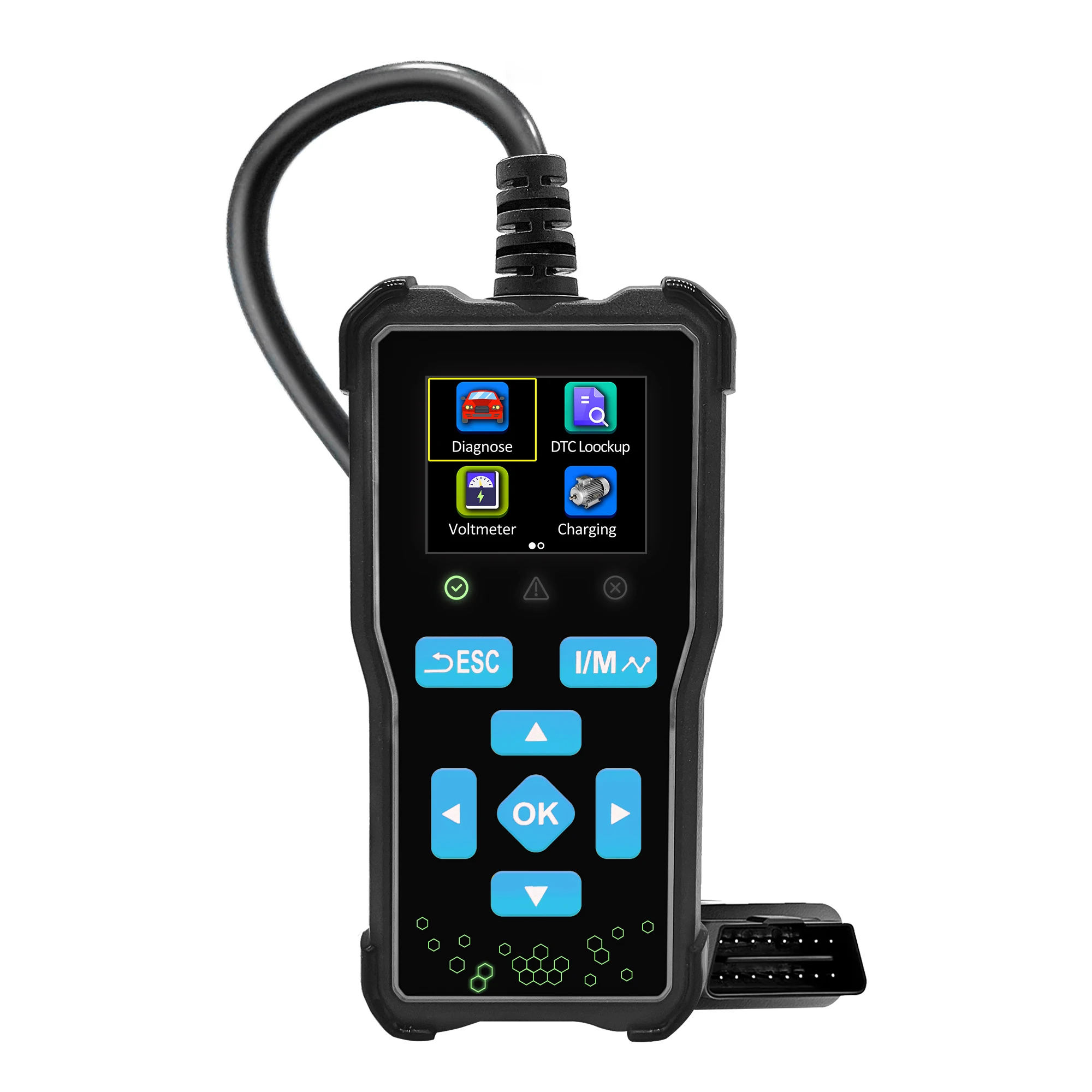 Car Diagnostic Tool Scanner, Color Screen, Vehicle Fault Code Reader, Auto Read, Engine Light, 1.8-inch Definition Colour Screen
Car Diagnostic Tool Scanner, Color Screen, Vehicle Fault Code Reader, Auto Read, Engine Light, 1.8-inch Definition Colour Screen