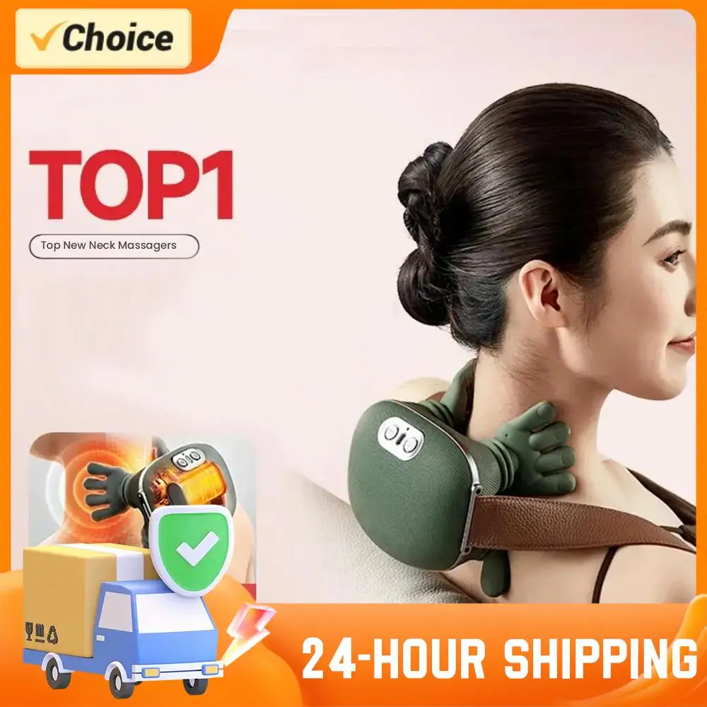 Умный электрический массажер для шеи и плеч, глубокий массажер шиацу, шейный массажер, перезаряжаемый массажер, подарки для мамы, папы и мужчин
Умный электрический массажер для шеи и плеч, глубокий массажер шиацу, шейный массажер, перезаряжаемый массажер, подарки для мамы, папы и мужчин