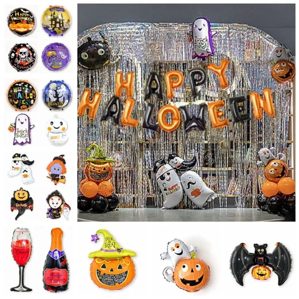 Halloween Theme Halloween Pumpkin Ghost Balloons Skull Spider Pumpkin Ghost Bat Halloween Aluminum Film Balloon Aluminum Film
Halloween Theme Halloween Pumpkin Ghost Balloons Skull Spider Pumpkin Ghost Bat Halloween Aluminum Film Balloon Aluminum Film