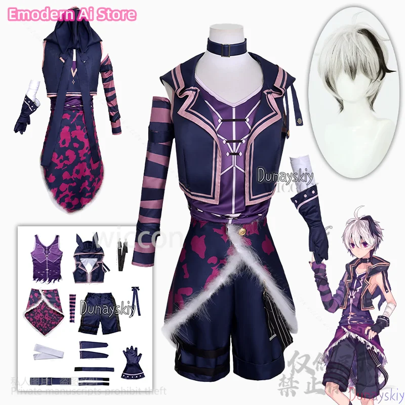 Anime Idol Virtual YouTuber Cosplay Flower V4 Costumes Pants Uniform Wigs For Man Roleplay Halloween Christmas Party Customized
Anime Idol Virtual YouTuber Cosplay Flower V4 Costumes Pants Uniform Wigs For Man Roleplay Halloween Christmas Party Customized