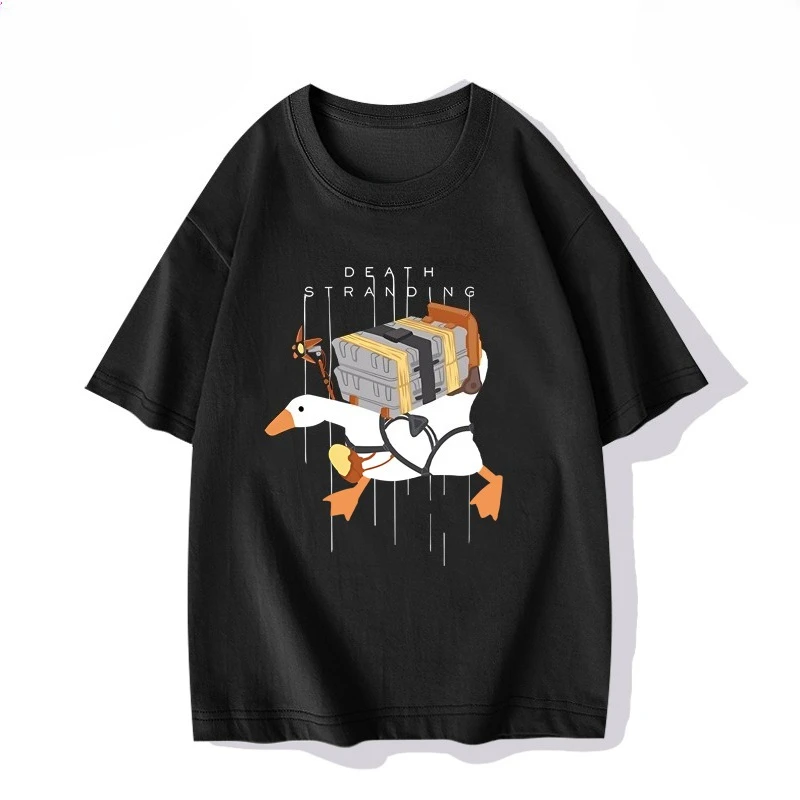 Big Goose Graphic Print Cotton T-shirt Unisex Men Women Summer Short Sleeve Fashion Brand Tee Luxury Casual Streetwear Y2k+ Tops
Big Goose Graphic Print Cotton T-shirt Unisex Men Women Summer Short Sleeve Fashion Brand Tee Luxury Casual Streetwear Y2k+ Tops