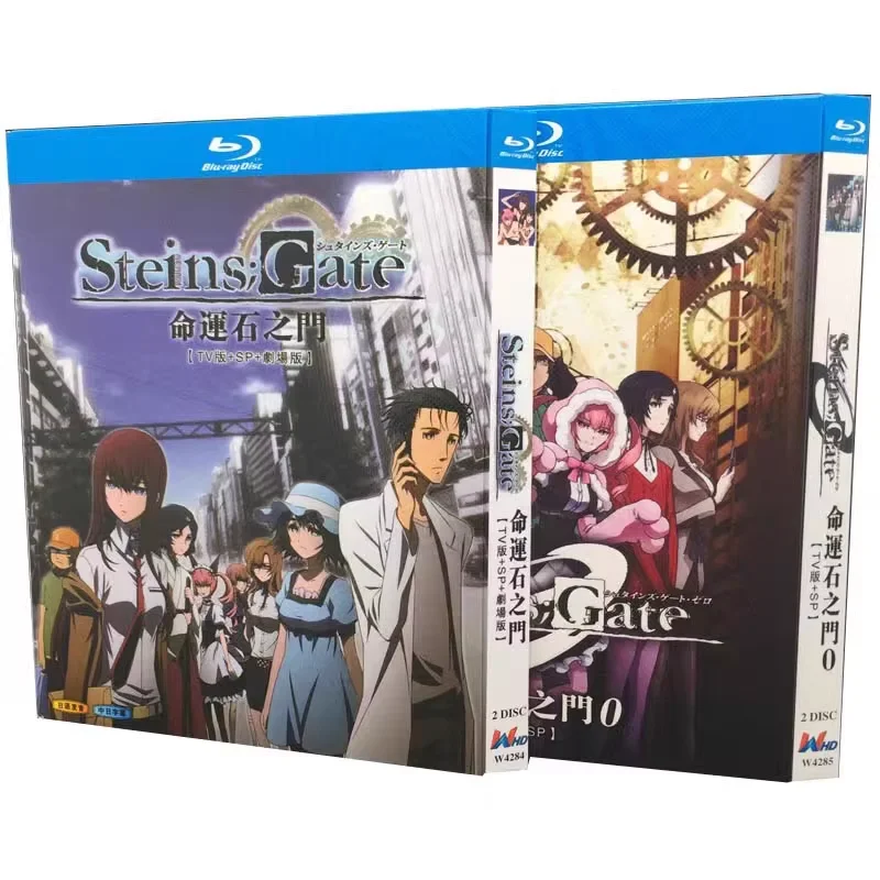 BD Blu-ray High-Definition: Аниме-сериал Steins;Gate 0 (2018) + специальные серии и полнометражный фильм Steins;Gate
BD Blu-ray High-Definition: Аниме-сериал Steins;Gate 0 (2018) + специальные серии и полнометражный фильм Steins;Gate