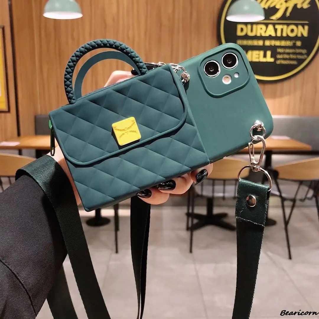 Crossbody Wallet Coin Bags Back Phone Case For Realme XT X2 3i 5i C3 6 X3 X7 X50 8 Pro Q2i U1 V3 Candy Soft Silicone Cover
Crossbody Wallet Coin Bags Back Phone Case For Realme XT X2 3i 5i C3 6 X3 X7 X50 8 Pro Q2i U1 V3 Candy Soft Silicone Cover