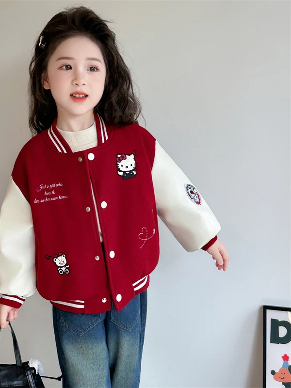 Утепленная хлопковая бейсбольная куртка для девочек: модная осенне-зимняя детская куртка с флисовой подкладкой, повседневный стиль
Утепленная хлопковая бейсбольная куртка для девочек: модная осенне-зимняя детская куртка с флисовой подкладкой, повседневный стиль