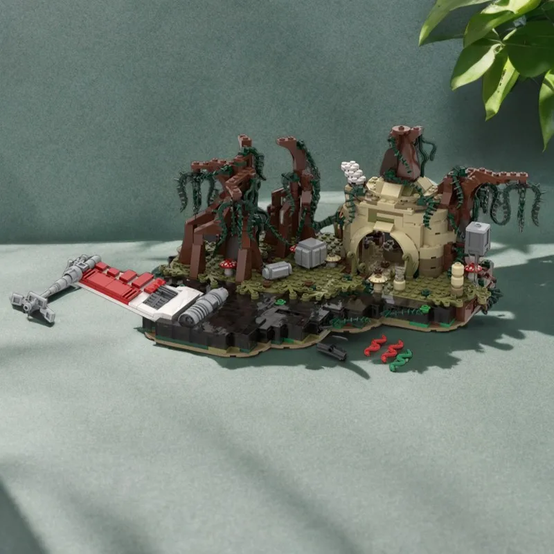 792PCS MOC Star Battle Dagosbahs Playset Collection Famous Film Model Building Blocks Stacking Bricks Creative Kid Toy Gift Diy
792PCS MOC Star Battle Dagosbahs Playset Collection Famous Film Model Building Blocks Stacking Bricks Creative Kid Toy Gift Diy