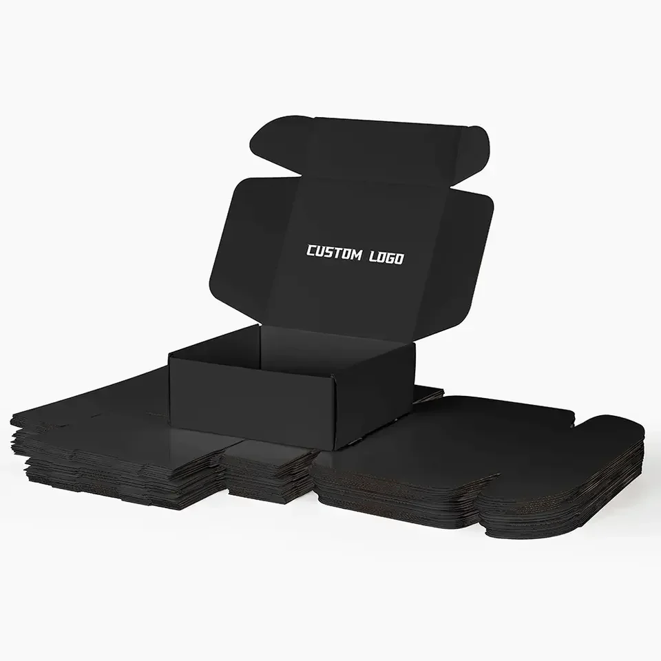 Wholesale Gold Stamp Custom Corrugated Carton Box Mailer Shipping Box for Clothing Garment Underwear
Wholesale Gold Stamp Custom Corrugated Carton Box Mailer Shipping Box for Clothing Garment Underwear