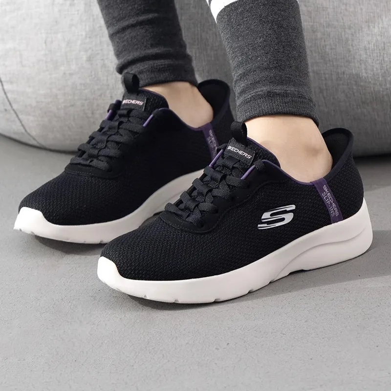 Skecher women's shoes original new casual breathable running shoes Light sports shoes 150480-bkpr
Skecher women's shoes original new casual breathable running shoes Light sports shoes 150480-bkpr