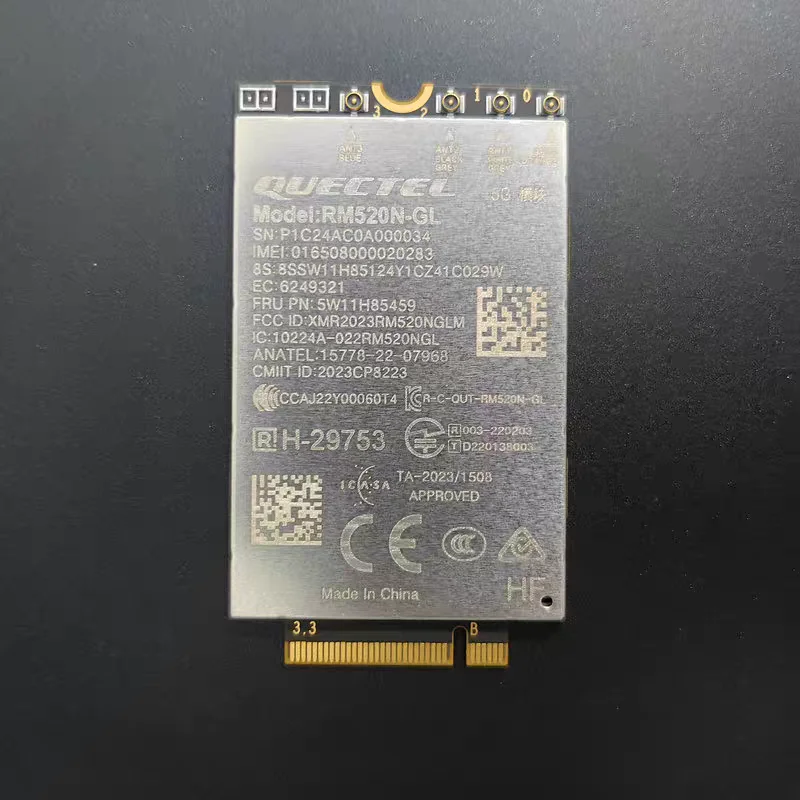 ThinkPad X1 2in1 Gen9 T16 Gen3 5G Module RM520N-GL 5W11H85459
ThinkPad X1 2in1 Gen9 T16 Gen3 5G Module RM520N-GL 5W11H85459