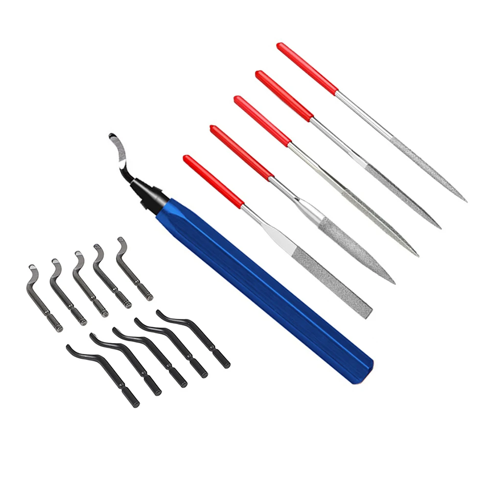 1Set Deburring Tool Metal Handle Hand Deburrer Rotating Blade Cutting Tool With 360-Degree Rotation For Car Parts Gears
1Set Deburring Tool Metal Handle Hand Deburrer Rotating Blade Cutting Tool With 360-Degree Rotation For Car Parts Gears