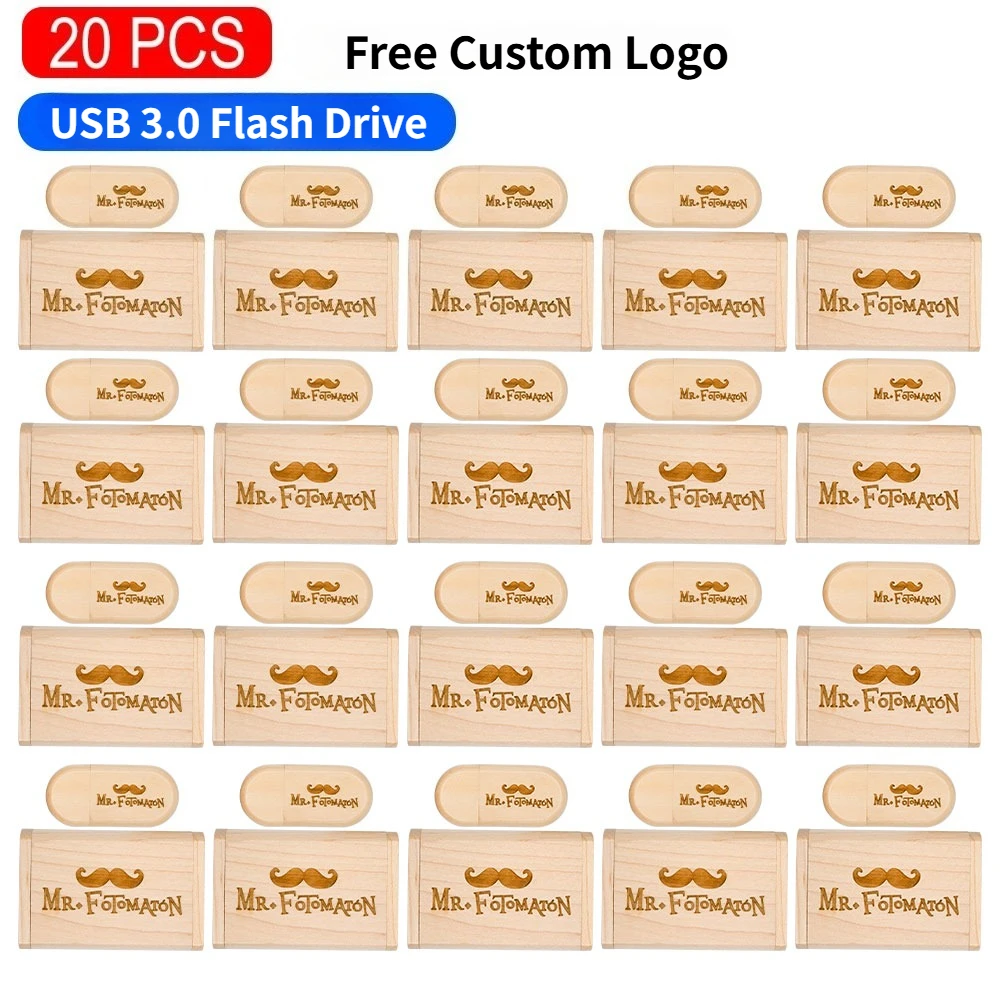20 PCS LOT Free Custom Logo USB 3.0 Flash Drive 128GB Beautiful Wooden Box Memory Stick 64GB Creative Gift Pen Drive 32GB
20 PCS LOT Free Custom Logo USB 3.0 Flash Drive 128GB Beautiful Wooden Box Memory Stick 64GB Creative Gift Pen Drive 32GB