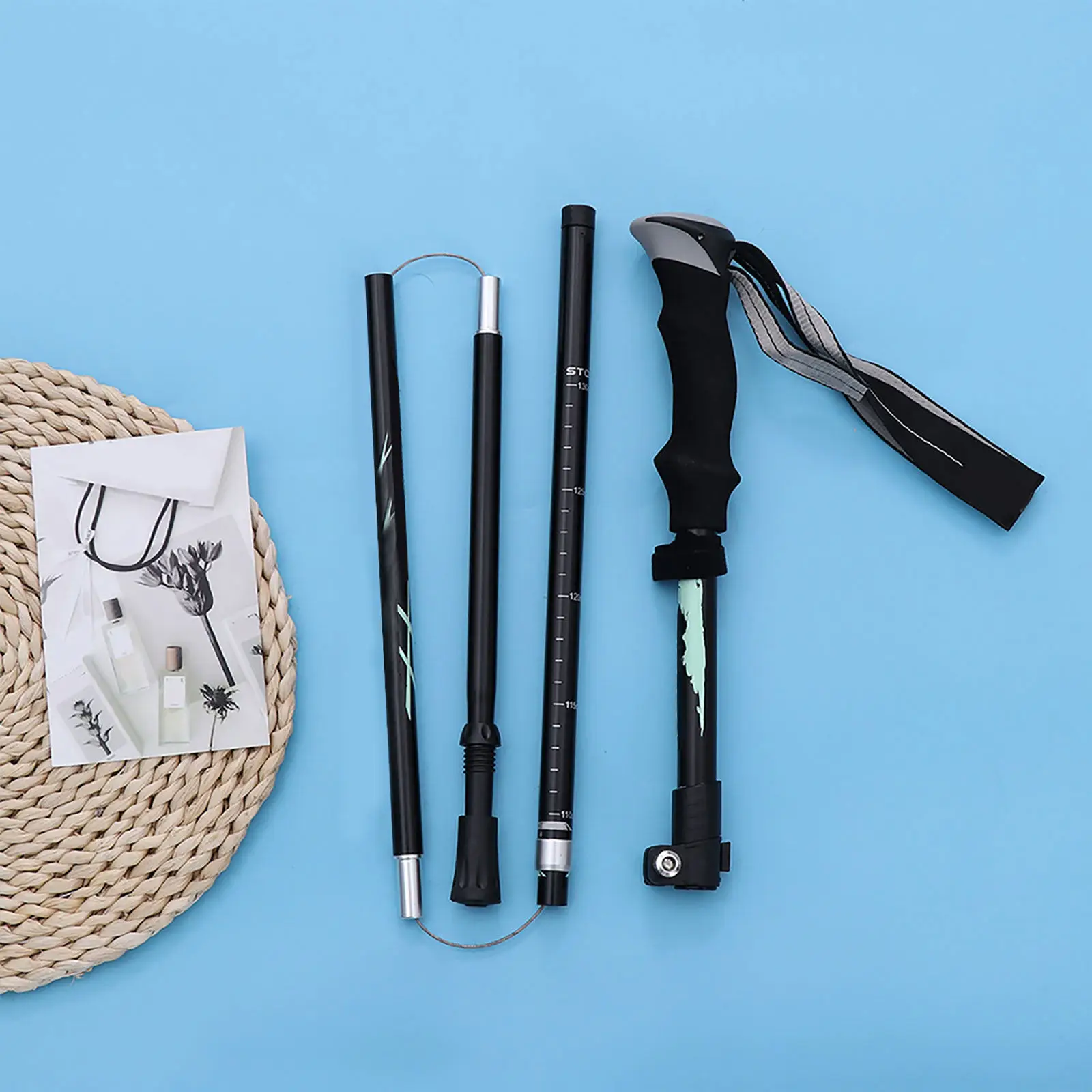 Multi-Section Folding Aluminium Alloy Trekking Pole Ultra-Light Retractable Mountaineering Stick Cross- Hiking
Multi-Section Folding Aluminium Alloy Trekking Pole Ultra-Light Retractable Mountaineering Stick Cross- Hiking