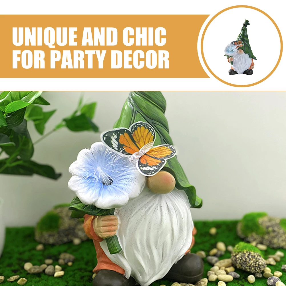 Garden Resin Ornaments Solar Powered Gnome Statue Waterproof Outdoor Decor Yard Figurines Patio Lawn Decoration
Garden Resin Ornaments Solar Powered Gnome Statue Waterproof Outdoor Decor Yard Figurines Patio Lawn Decoration