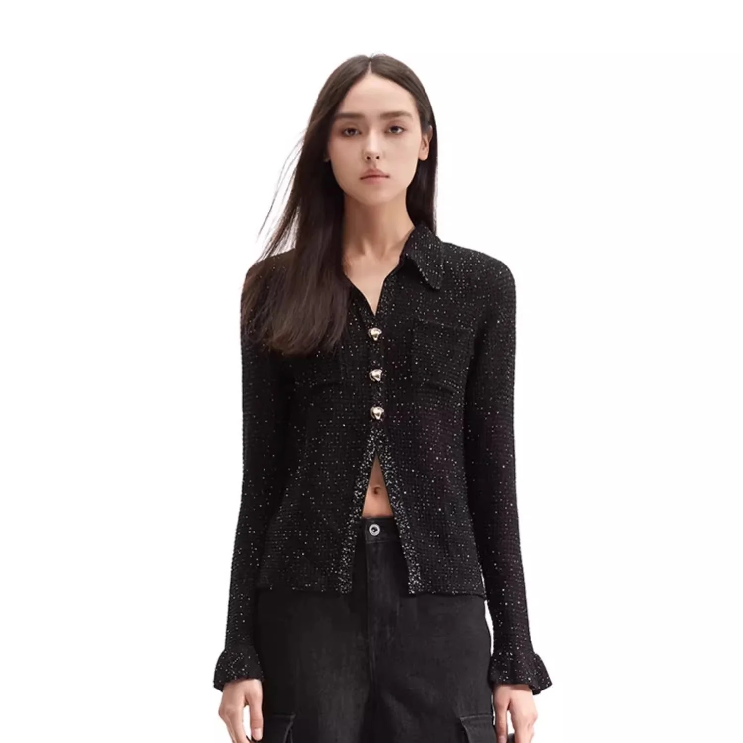 Women's Knitted Stretch Corsets, Casual Cardigan Tops, Cardigan Bra, New, High Quality, Fashion Shirts, Y2K Clothes, 2024
Women's Knitted Stretch Corsets, Casual Cardigan Tops, Cardigan Bra, New, High Quality, Fashion Shirts, Y2K Clothes, 2024
