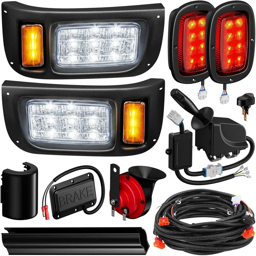 Deluxe Club Car DS 12V LED light Tail Light Kit, Club Car light Taillight Kit or 1993-UP DS Gas&Electric, Gol Cart Street Legal
Deluxe Club Car DS 12V LED light Tail Light Kit, Club Car light Taillight Kit or 1993-UP DS Gas&Electric, Gol Cart Street Legal