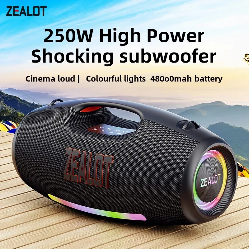 ZEALOT-S89 Портативный Bluetooth-динамик 250 Вт StormBox Blast Открытый беспроводной динамик IPX6 Водонепроницаемый динамик для вечеринки и кемпинга 20H Pla
ZEALOT-S89 Портативный Bluetooth-динамик 250 Вт StormBox Blast Открытый беспроводной динамик IPX6 Водонепроницаемый динамик для вечеринки и кемпинга 20H Pla