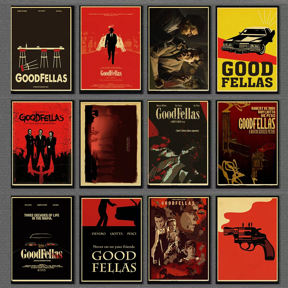 Movie Poster Goodfellas Retro Print Art Canvas Poster For Living Room Decor Home Wall Picture
Movie Poster Goodfellas Retro Print Art Canvas Poster For Living Room Decor Home Wall Picture