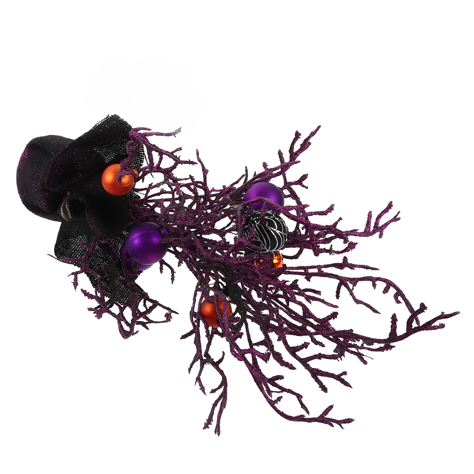 Pumpkin Skull Decoration Realistic Purple Spider Design Halloween Party Scene Layout Adornments Tree Branch Decor Bonsai
Pumpkin Skull Decoration Realistic Purple Spider Design Halloween Party Scene Layout Adornments Tree Branch Decor Bonsai