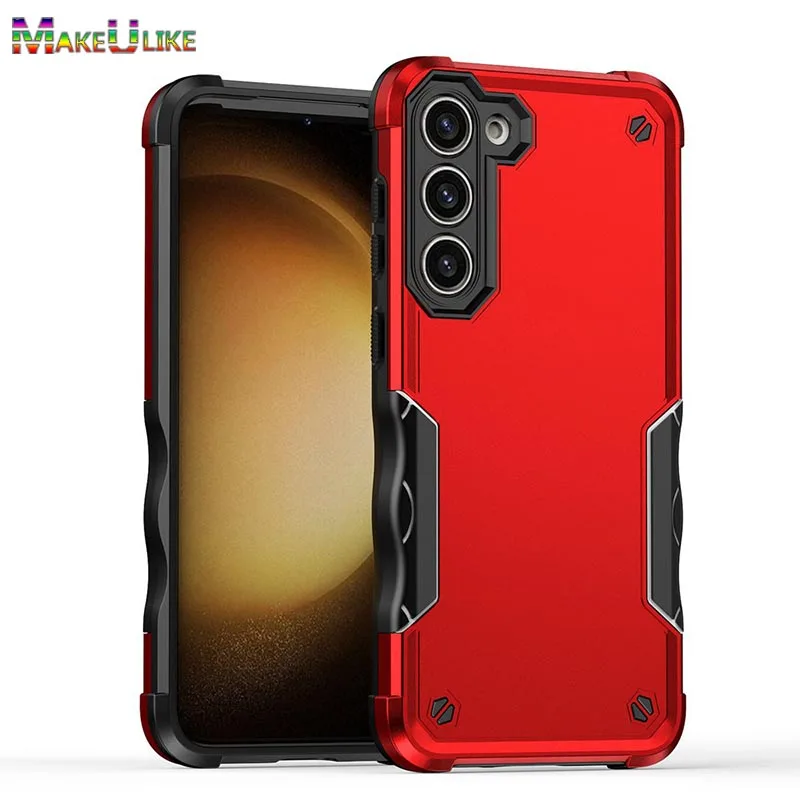 Armor Case for Samsung Galaxy S23 Plus Case Silicone Inner Hard Shell Shockproof Cover for Samsung S21 S22 S23 Ultra Plus Case
Armor Case for Samsung Galaxy S23 Plus Case Silicone Inner Hard Shell Shockproof Cover for Samsung S21 S22 S23 Ultra Plus Case