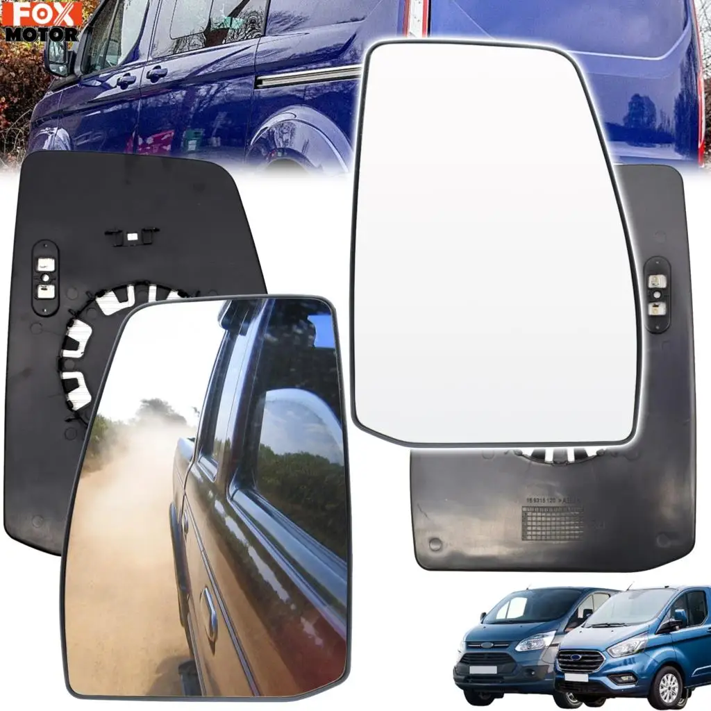 For Ford Transit Custom 2012 - 2021 Left Right Side Door Wing Mirror Glass Heated Convex Rear View Rearview Back Plate Clip On
For Ford Transit Custom 2012 - 2021 Left Right Side Door Wing Mirror Glass Heated Convex Rear View Rearview Back Plate Clip On