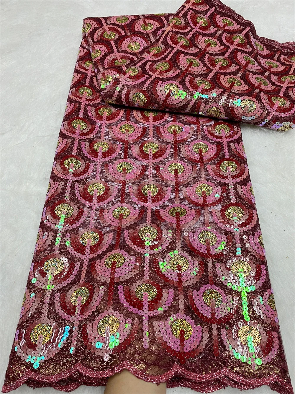 African Nigerian Sequins Tulle Lace Fabric,Sewing Net Cloth, Prom Dresses Beads,Embroidery High Quality, 2024,5Yad, JH0033
African Nigerian Sequins Tulle Lace Fabric,Sewing Net Cloth, Prom Dresses Beads,Embroidery High Quality, 2024,5Yad, JH0033