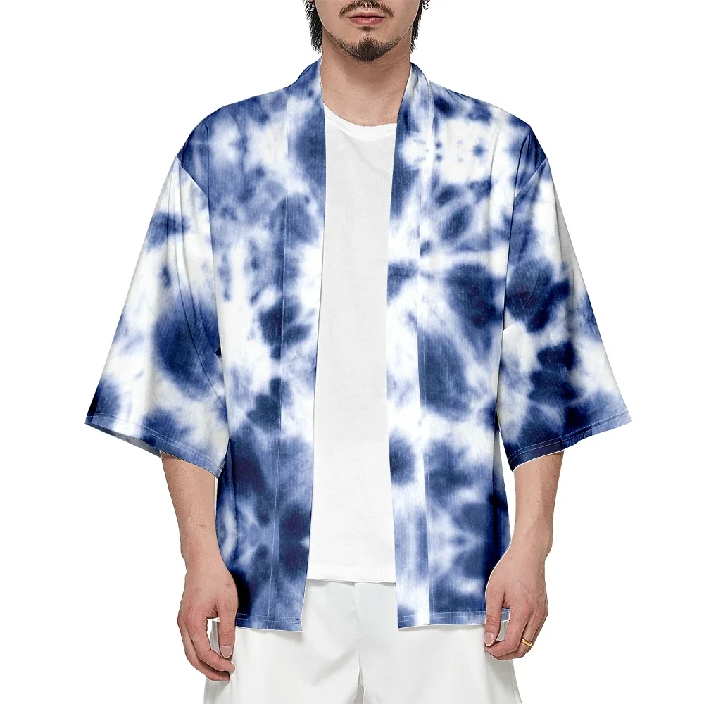 2024 Kimono Men's and Women's Japanese Traditional Kimono Trendy Tie Dye Print Cardigan Cosplay Beach Shirt Summer Bathrobes New
2024 Kimono Men's and Women's Japanese Traditional Kimono Trendy Tie Dye Print Cardigan Cosplay Beach Shirt Summer Bathrobes New