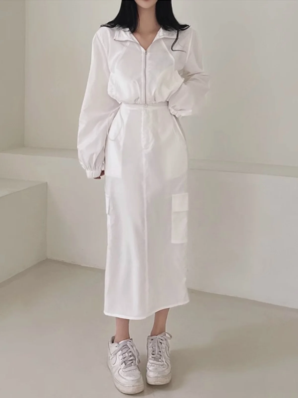 Aixiao Yun Spring 2025 Women's High Waist Skirt Set ort Versatile Outerwear Sun Protection Two-Piece Ensemble
Aixiao Yun Spring 2025 Women's High Waist Skirt Set ort Versatile Outerwear Sun Protection Two-Piece Ensemble