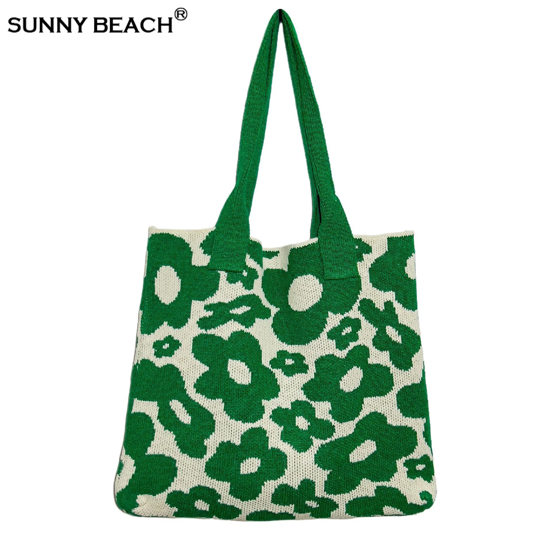 Design Flower Women Bag Knitted Handbag High Capacity Tote Bag Student Shoulder Bag Underarm Bag
Design Flower Women Bag Knitted Handbag High Capacity Tote Bag Student Shoulder Bag Underarm Bag