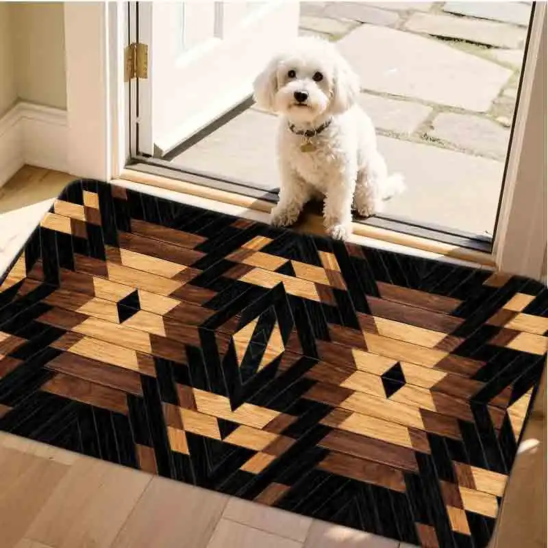 1pc flannel floor matGeometric Pattern Non-Slip Floor Mat Modern Abstract Area Rug Decorative Home Decor CarpetNon-slip, machine washable, soft area rug for home living room bedroom kitchen decor
1pc flannel floor matGeometric Pattern Non-Slip Floor Mat Modern Abstract Area Rug Decorative Home Decor CarpetNon-slip, machine washable, soft area rug for home living room bedroom kitchen decor