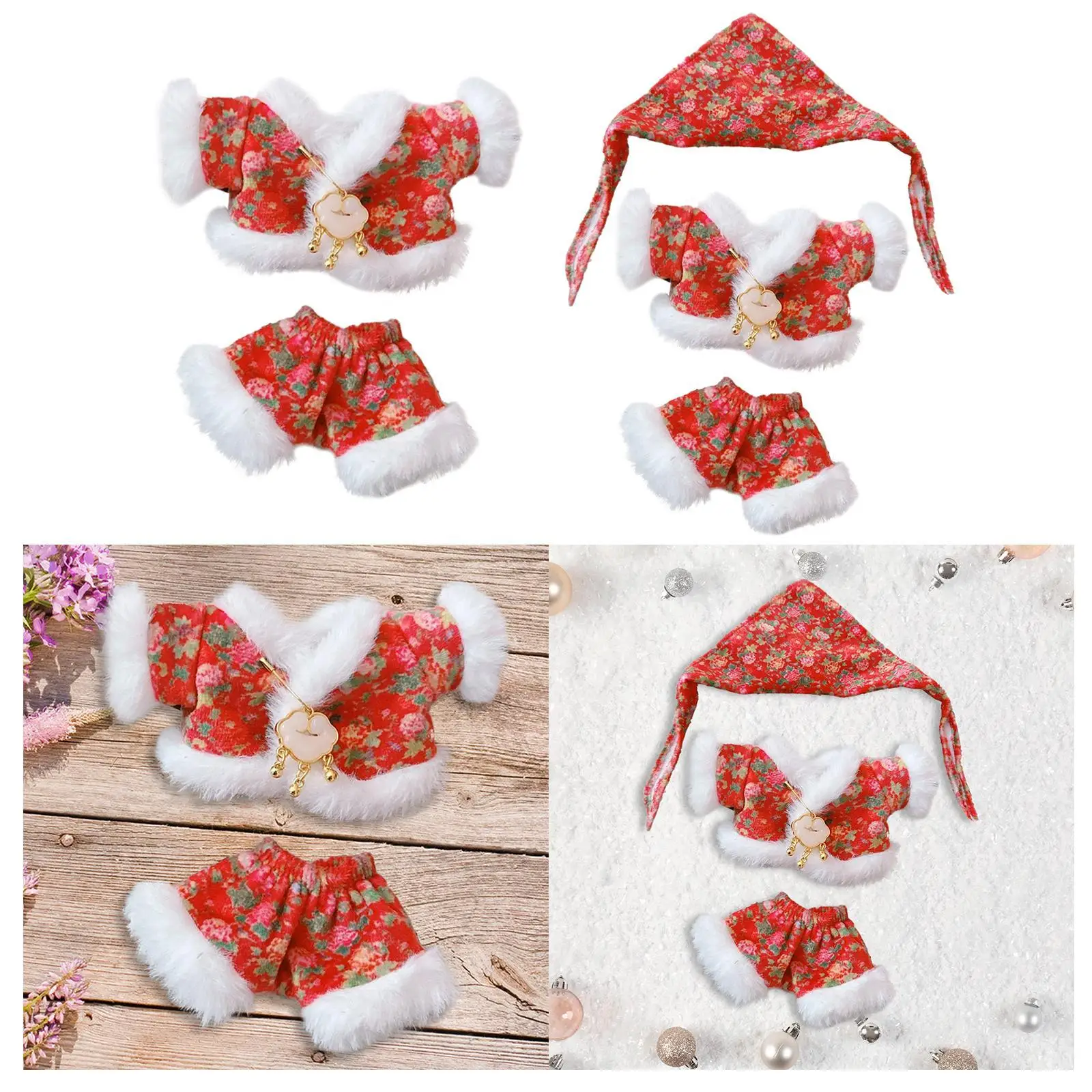 Mini Doll Clothes Cute Doll Top and Pants Costume Cotton Doll Accessory Dress up Outifit Winter Coat Pants for 5.91'' 6.69''
Mini Doll Clothes Cute Doll Top and Pants Costume Cotton Doll Accessory Dress up Outifit Winter Coat Pants for 5.91'' 6.69''