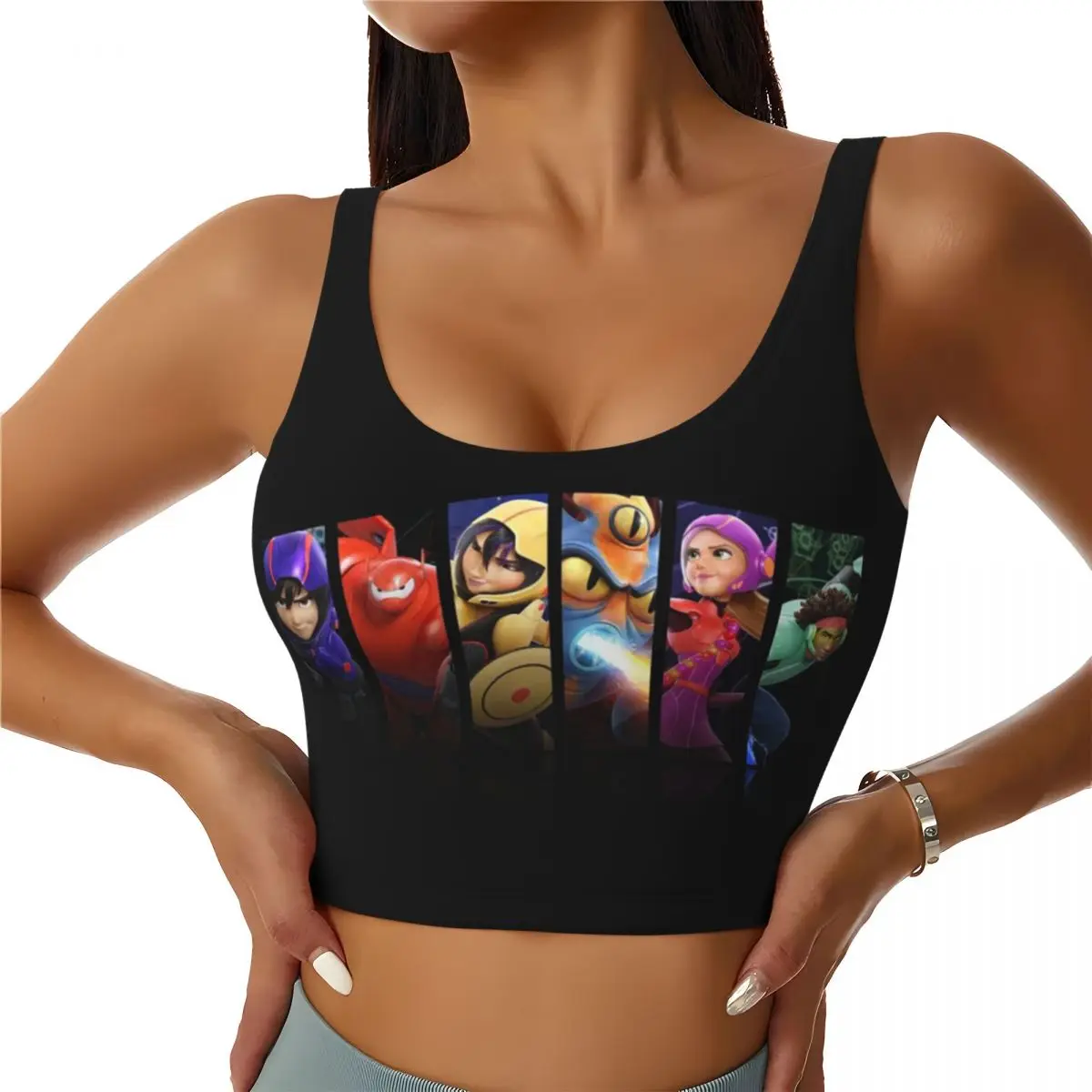 Custom Big Hero 6 Movie Exciting Sports Bra for Women High Impact Workout Yoga Crop Top
Custom Big Hero 6 Movie Exciting Sports Bra for Women High Impact Workout Yoga Crop Top