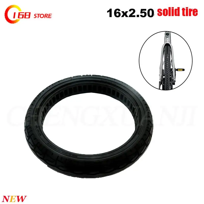 16X2.50 High Quality Bicycle and Mountain Bike Solid Tires Folding Electric Vehicles Uninflated Tires Solid Rubber Tires Durable
16X2.50 High Quality Bicycle and Mountain Bike Solid Tires Folding Electric Vehicles Uninflated Tires Solid Rubber Tires Durable